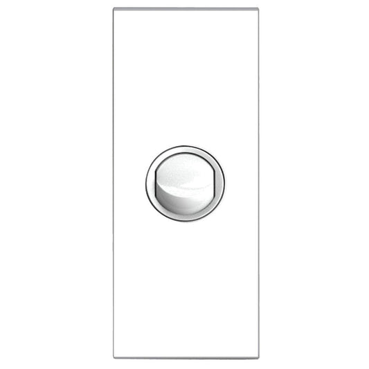 HPM VIVO Architrave Switch 1 Gang Plastic White Easy Installation