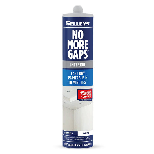 Selleys No More Gaps 475g Interior Fast Dry Gap Filler Acrylic White - Auzzistore
