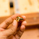 Taskmaster M8 Brass Cap Nuts 4 Pack - 8mm x 17mm - Heavy-Duty