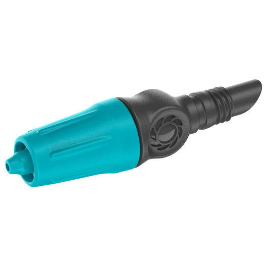 Gardena Adjustable Endline Drip Head - 10 Pack - 0-15L/H - Black/Turquoise