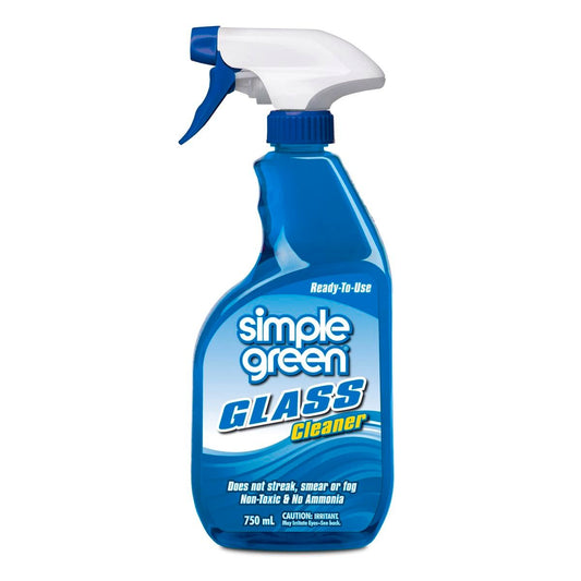 Simple Green Glass Cleaner 750ml RTU Spray Streak-Free Safe