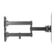 Practa Full Motion TV Wall Mount 23"-47" - Black - Easy Installation, Swiveling Arm
