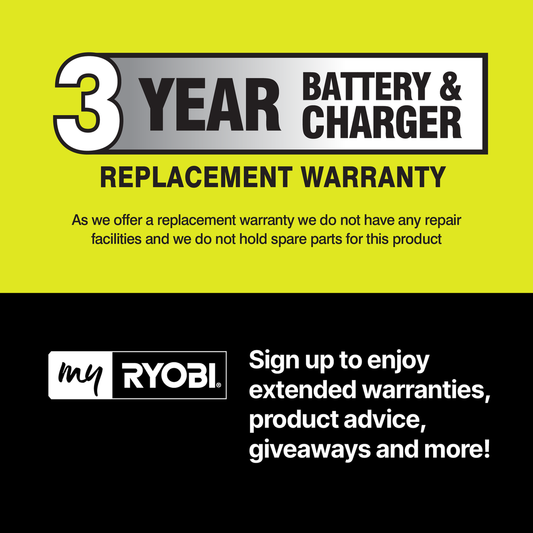 Ryobi 36V Charger - 6A - Wall-Mountable - Fast Charging – view 2 - Auzzistore