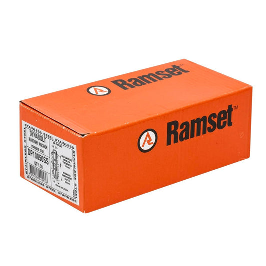 Ramset Dynabolt Plus Hex Nut Bolt 10 x 50mm - Stainless Steel - 50 Pack - Auzzistore