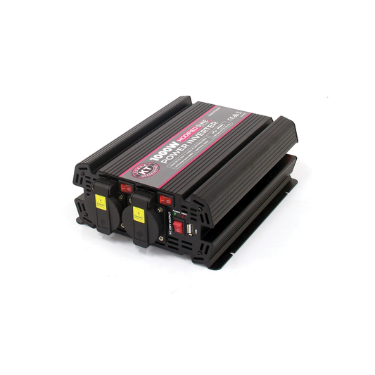Kt Solar 1000W Modified Wave Inverter KTTS1000M - 240V AC Output - 12V Compatible - Auzzistore