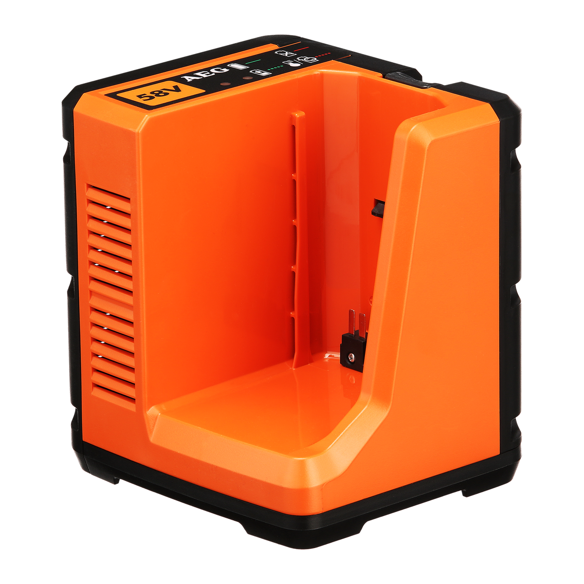 AEG 58V Charger - Fast Charging - Compact Plastic Design - Battery Health