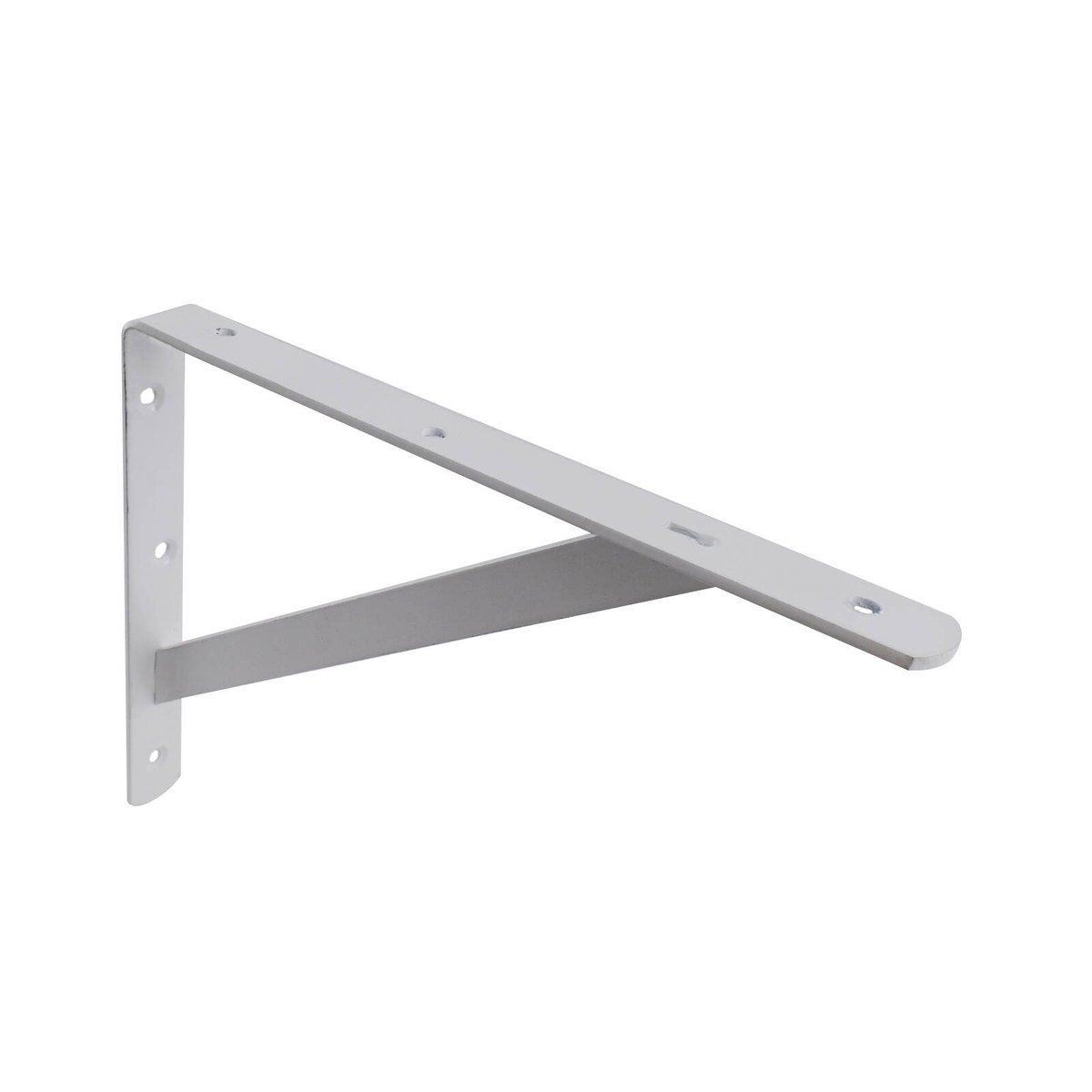 Carinya Heavy Duty Straight Stayed Bracket 250x200mm Steel White ...