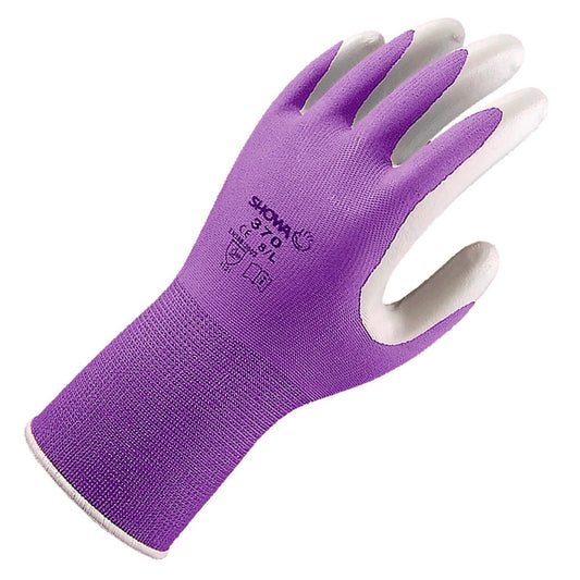Lynn River Showa 370 Gardening Gloves - Small - Nitrile - Water Resistant – view 2 - Auzzistore