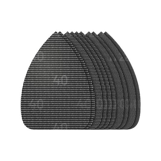 Full Boar Triangular Mesh Sanding Sheets 10 Pack - 100mm x 140mm - Washable, Reusable - Auzzistore