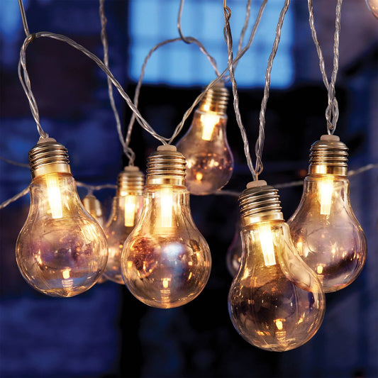 Lytworx Connectable Party Lights - 20 Bulbs - 3.8m - Warm White – view 2 - Auzzistore
