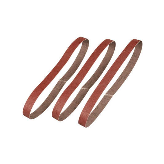 Irwin Powerfile Belt 3 Pack - 13mm - 120 Grit - Aluminium Oxide - Wood & Metal – view 2 - Auzzistore