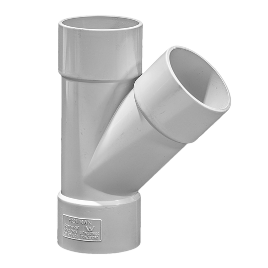 Holman 40mm DWV PVC 45 Degree Female Junction - Durable - Easy to Use - Auzzistore