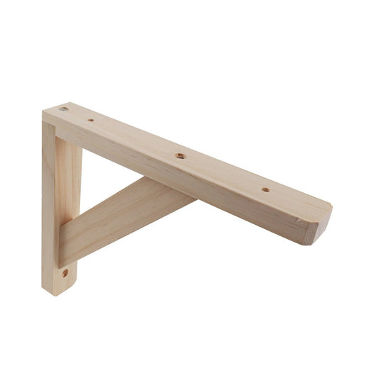 Carinya Stayed Bracket - 210 x 170mm - Raw Pine - DIY Design - Auzzistore