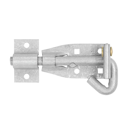 Pinnacle High Security Padbolt - 100mm x 10mm - Galvanized Steel - Anti-Theft Screws - Auzzistore
