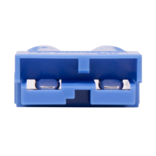 Narva 50A Blue Heavy Duty Connector Housing - 1 Blister Pack - Copper Terminals - Impact-Resistant – view 2