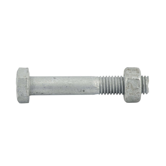 Zenith Hot Dip Galvanised Hex Head Bolts M10 x 60mm 25 Pack – view 2 - Auzzistore