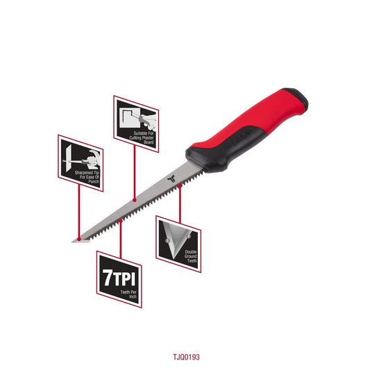 Trojan Jab Saw - 150mm - Durable Steel - Plaster Board Cutting – view 2