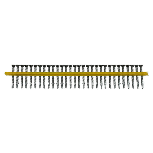 Simpson Strong Tie 10 x 50mm 316SS Collated Bi Metal Decking Screw 500 Pack - Corrosion Resistant - Easy Installation - Auzzistore