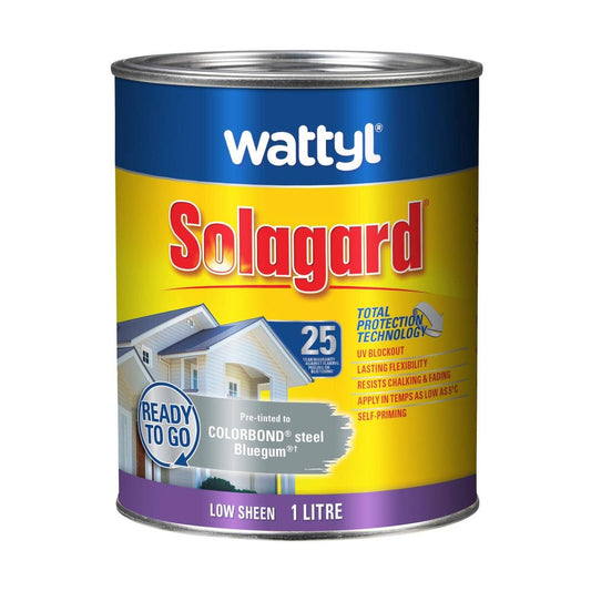 Wattyl 4L Pre Tinted Bluegum Low Sheen Exterior Paint - Self-Priming - UV Protection - Auzzistore
