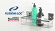 Fusion Loc 26kg Large Bathroom Suction Shower Caddy - Black - Steel - Durable