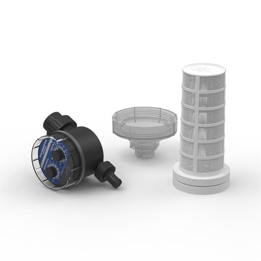 Rain Harvesting First Flush Advanced Release Valve - 129mm x 392mm - UPVC – view 2 - Auzzistore