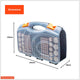 Taskmaster Double Sided Battery Storage Case - Holds 168 Batteries - 345mm x 230mm x 90mm - Includes Battery Tester