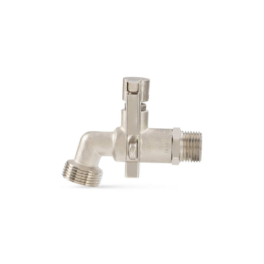 Brasshards Lockable Lever Tank Tap 15mm Lead Free - Secure & Corrosion Resistant – view 2 - Auzzistore