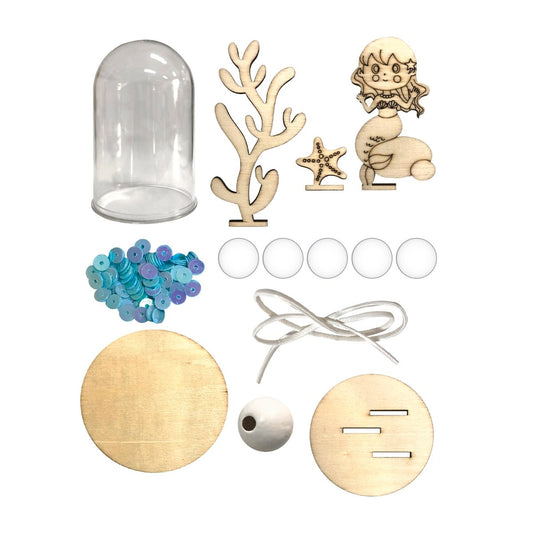 Boyle Mermaid Dome Kit - 80mm x 120mm - Wood - Easy To Assemble – view 2