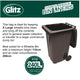 Glitz 240L Wheelie Bin Liners - 10 Pack - High-Density Polyethylene - Durable