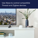 Amazon Eero 6 Dual Band Mesh Wi-Fi 6 Router 1 Pack - 900 Mbps - White - 140 m² Coverage