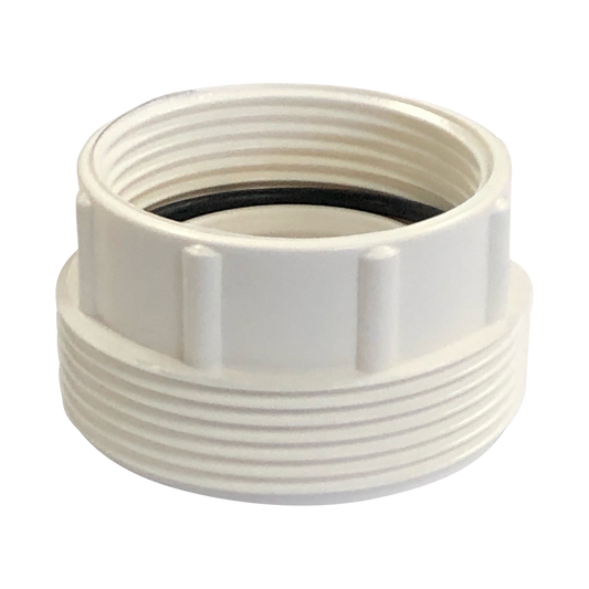 Art Plastics PVC Plug and Waste Increaser - 40mm to 50mm - White PVC - Auzzistore