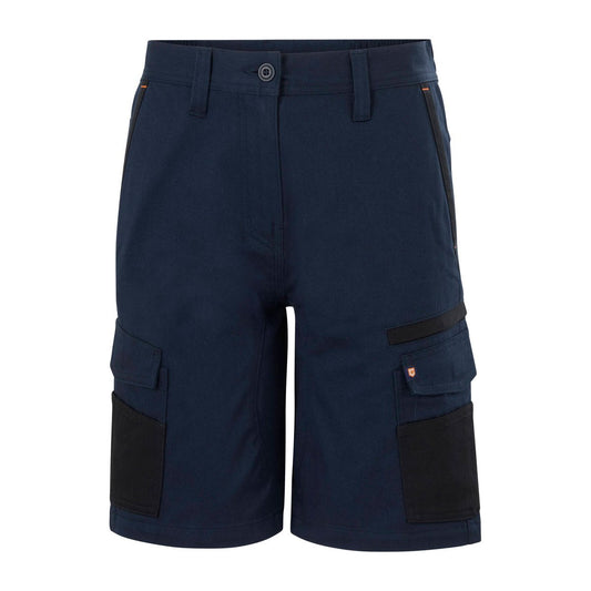 Citeco Womens Mid Shorts Size 8 - Navy - Cotton Stretch - UPF 50+ – view 2