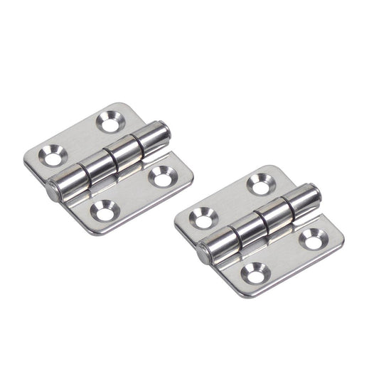 Goliath Stainless Steel Hinge 40mm - Pack of 1 - Polished Finish