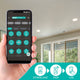 Arlec 6W Grid Connect Smart RGB CCT LED Downlight 70mm - Dimmable, IP44