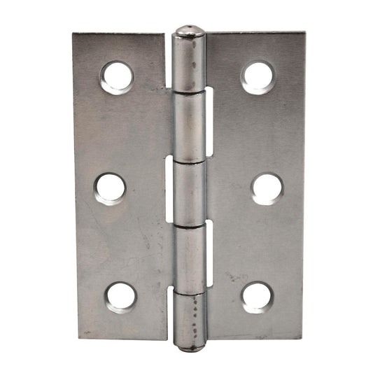 Lane 70mm Zinc Plated Loose Pin Butt Hinge - 20 Pack - Internal Door - Auzzistore