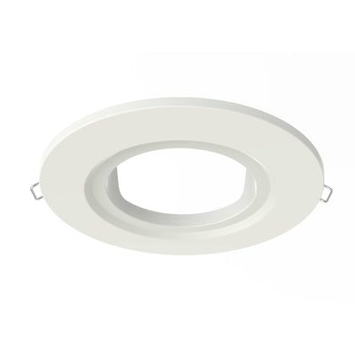 HPM Downlight Conversion Plate 90mm Metal White Easy Install