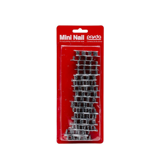 Pryda Nailplate Mini - 50 x 25mm - Galvanised Steel - Pre-Punched Nails - Auzzistore