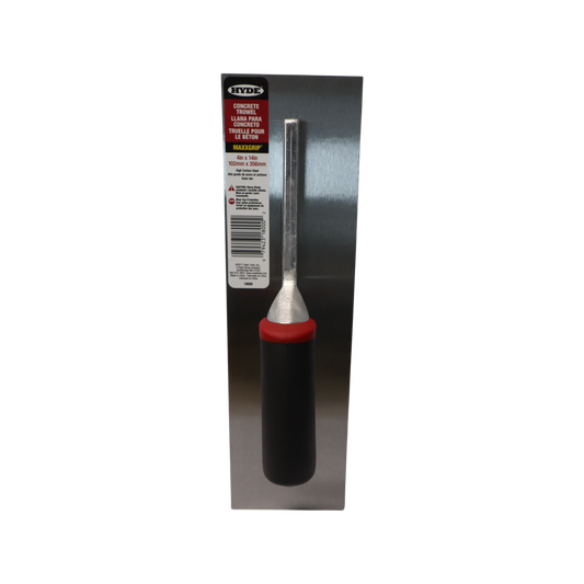 Hyde Render Trowel 102 x 356mm High Carbon Steel Smooth Handle - Auzzistore