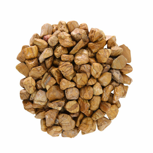 Tuscan Path Polished Chestnut Pebbles 1.5kg 10-25mm Decorative Stones - Auzzistore