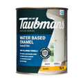 Taubmans 1L White Gloss Water Based Enamel Paint - Easy Clean-Up - Low Odour