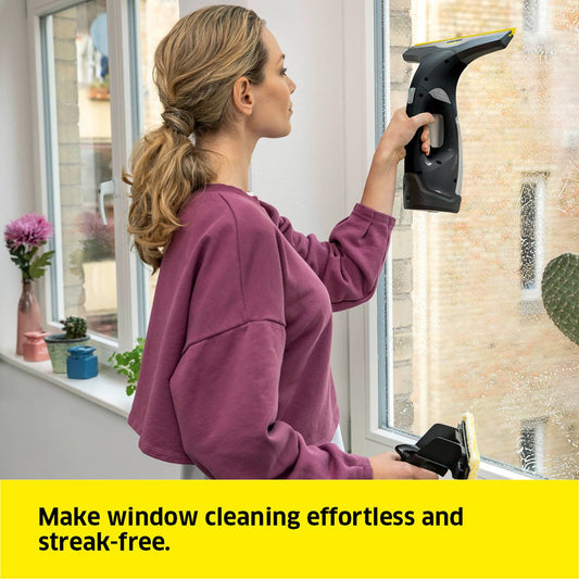 Kärcher WV2 Black Edition Window Vacuum - 35 Min Battery Life - Lightweight – view 2