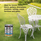 White Knight Rust Guard Epoxy Enamel Paint 1L Golden Yellow - UV-Resistant, Durable