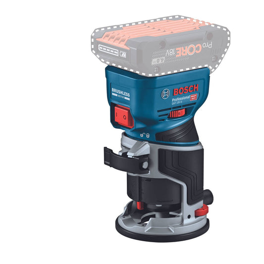Bosch 18V Professional Laminate Trimmer Skin Only - Compact - Precision Routing