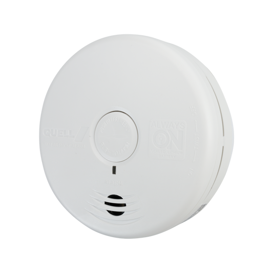 Quell Worry Free Photoelectric Alarm - 10 Year Battery - PVC - Reliable Safety – view 2 - Auzzistore