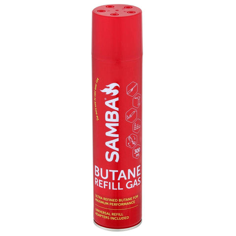 Samba Butane Lighter Gas Refill 300ml Five Times Refined No Impurities - Auzzistore