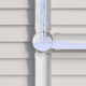 Rain Harvesting 90mm 3 Way Water Diverter PVC Grey Low-Friction