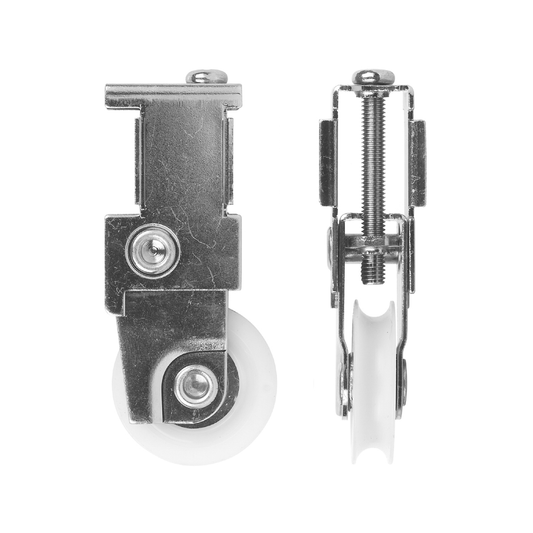 Rolltrak Adjustable Steel Carriage - Nylon Roller - 25kg Load - Durable - Auzzistore