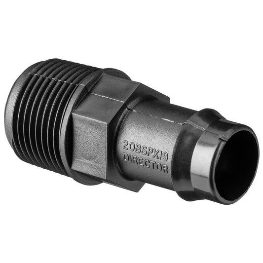 Toro 19mm Tail x 20mm BSP Male Director Polypropylene Durable Connector - Auzzistore