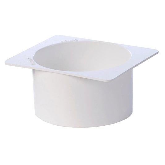 Icon Plastics Gutter Pop Outlet - 80mm - PVC - Australian Made - Auzzistore