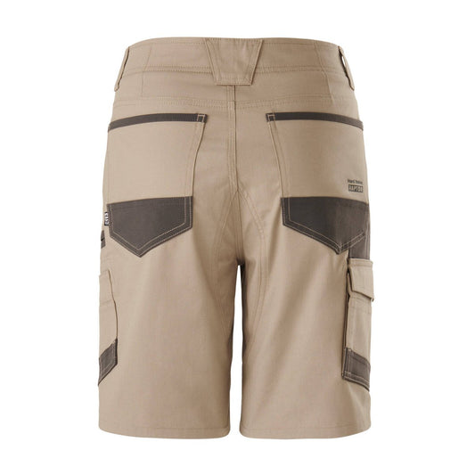 Hard Yakka Women's Raptor Mid Shorts Size 16 - Desert - Durable & Comfortable – view 2
